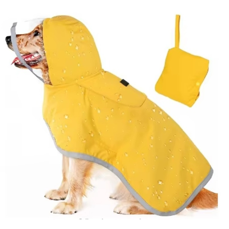 Dog Raincoat - Capa de Chuva Refletiva Personalizada para
