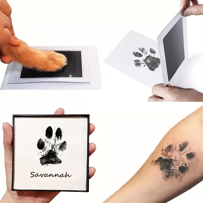 Dog Paw Cleaner - Kit de lembrança de impressão de