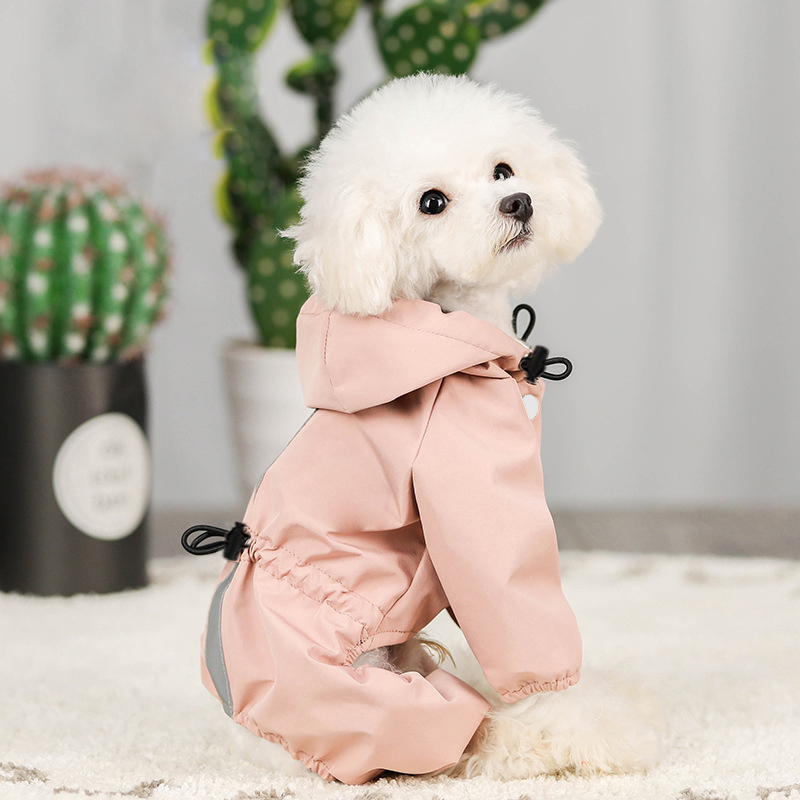 Dog Raincoat - Suprimentos para animais de estimação capa