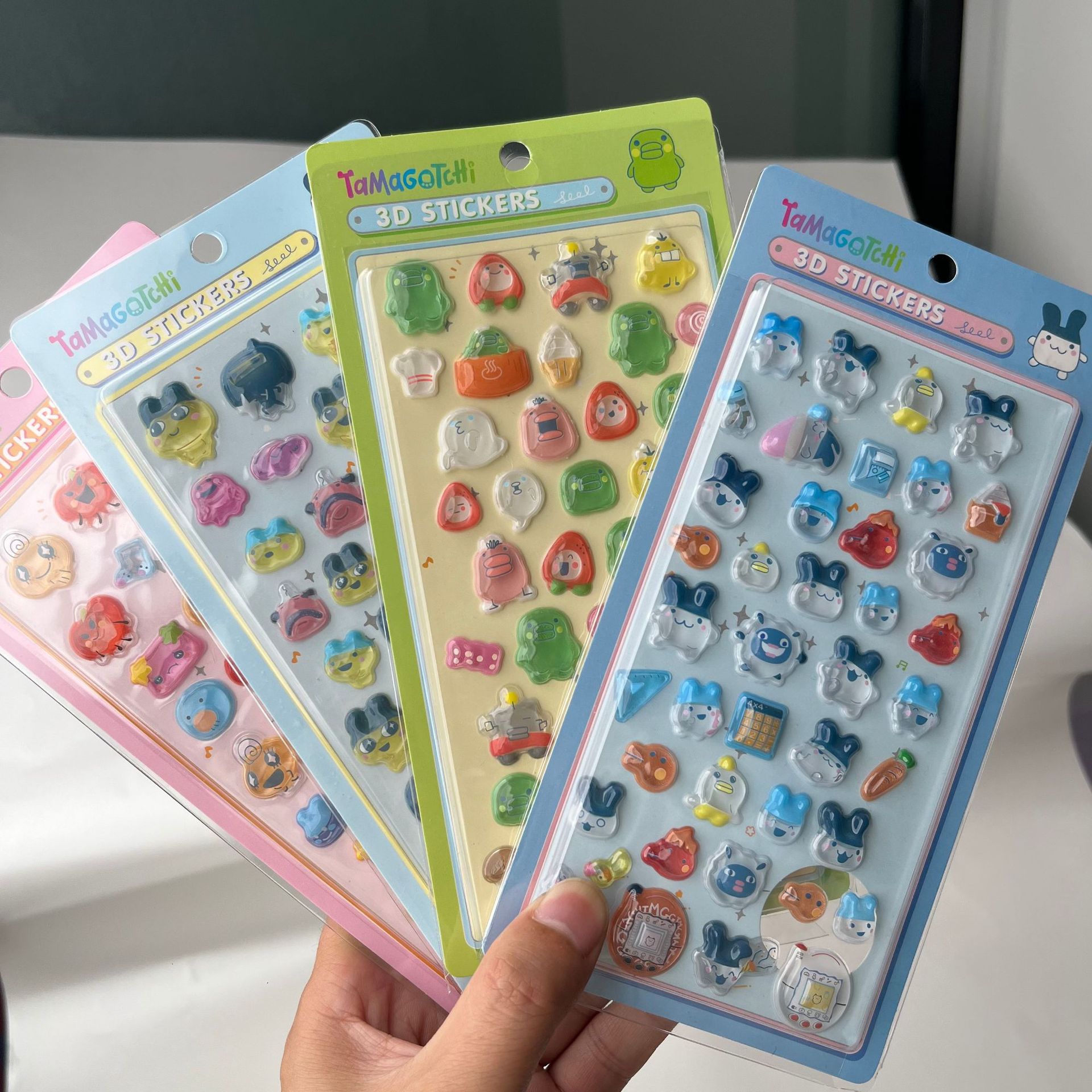 Pet Supplies Delivery - Adesivos 3D Fofos Tamagotchi: Decalques em