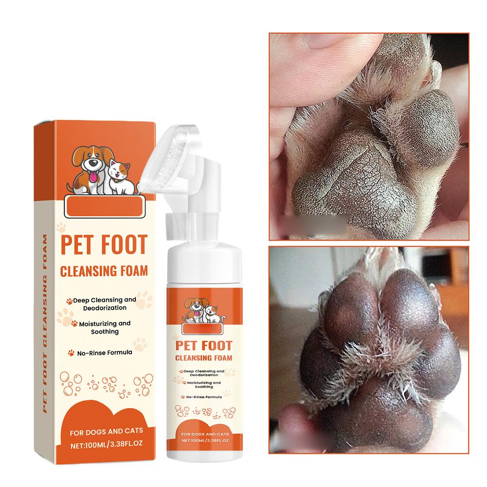 Espuma de limpeza para pés de  - Dog Paw Cleaner avaliação e preço
