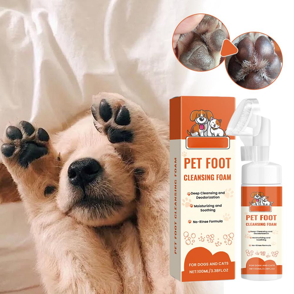 Espuma de limpeza para pés de  - Dog Paw Cleaner avaliação e preço