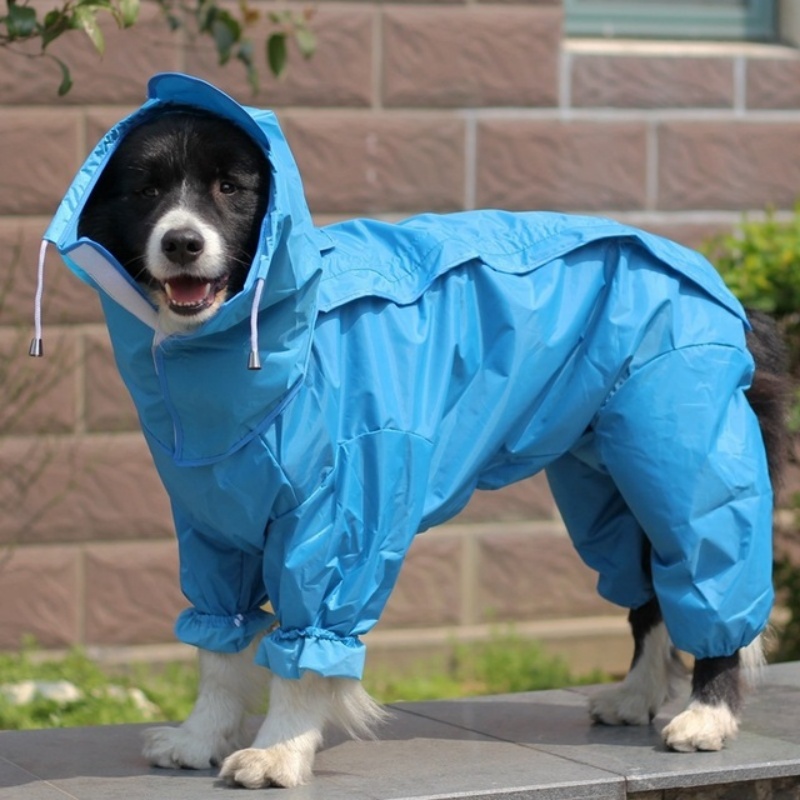 Capa de chuva para cães ao ar  - Dog Raincoat avaliação e preço