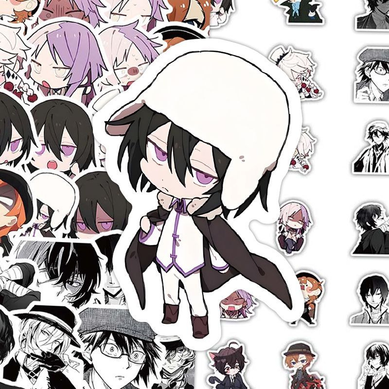 Adesivos fofos de anime Bungo  - Pet Supplies Wholesale avaliação e preço