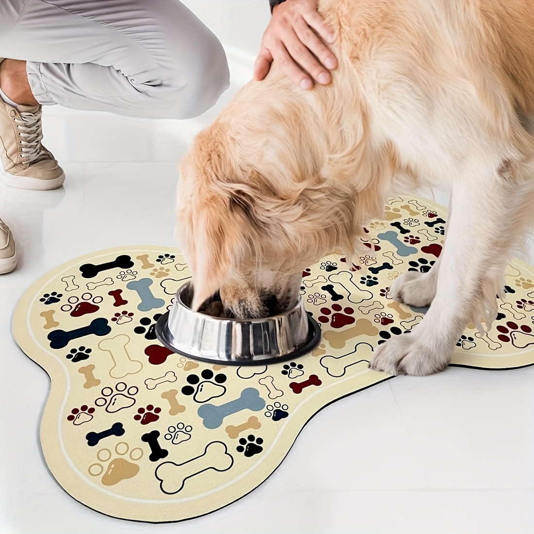 1pc antiderrapante geométrico  - Dog Paw Cleaner avaliação e preço