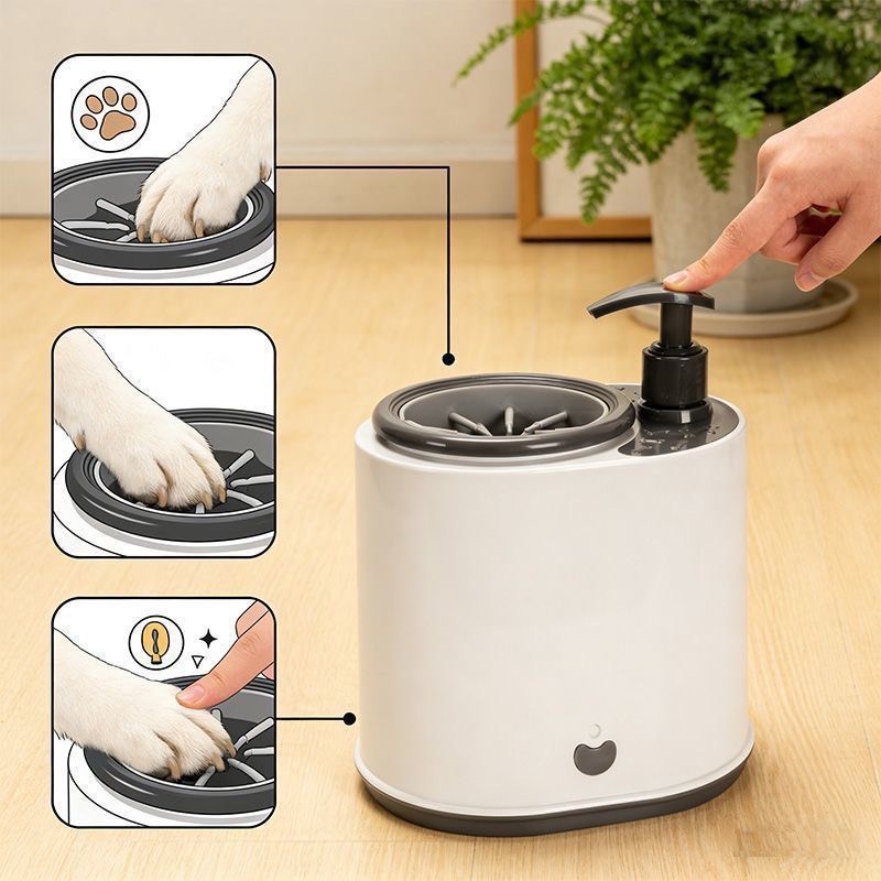 Máquina automática de lavar pa - Dog Paw Cleaner avaliação e preço