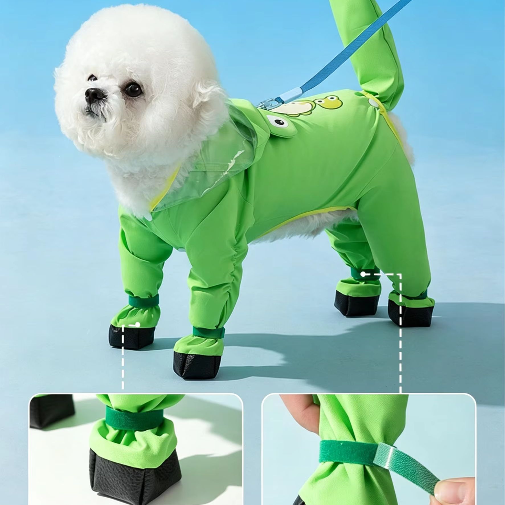 Capa de Chuva Impermeável para - Dog Raincoat avaliação e preço