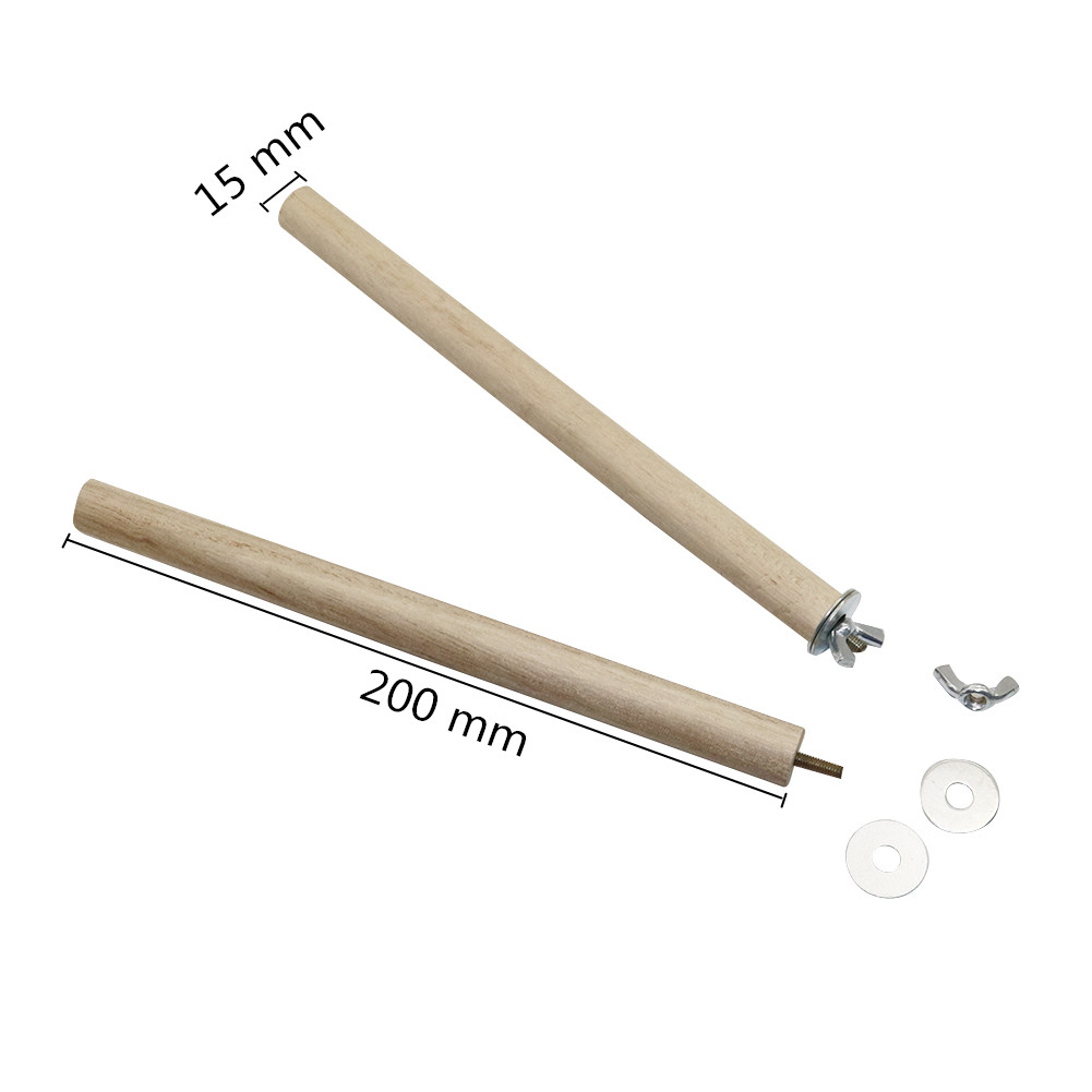 Pássaro Log Hanger suporte, pa - Pet Supplies Login avaliação e preço