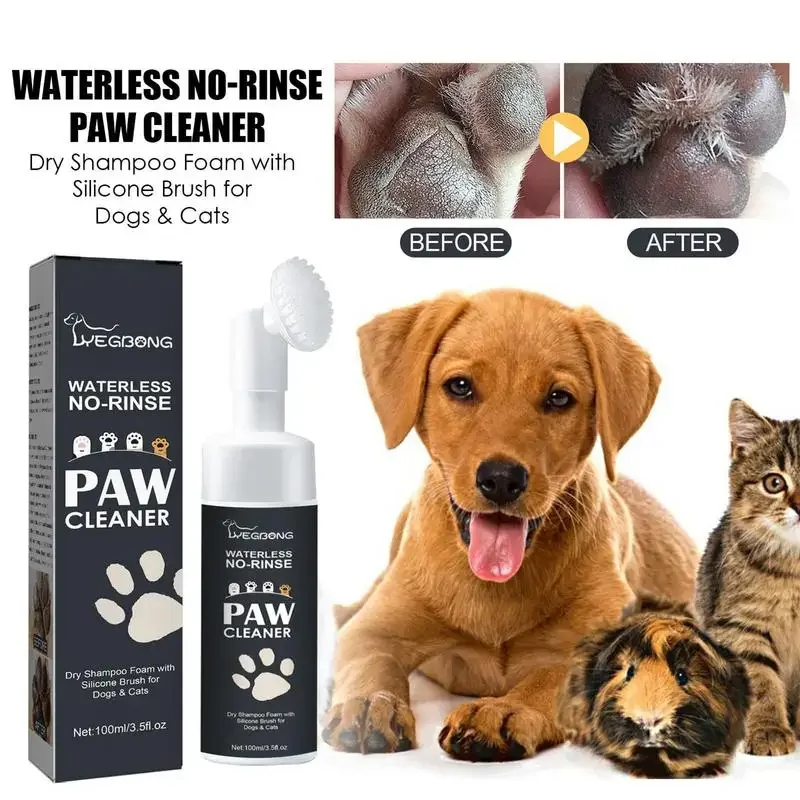 100mlpaw limpador de espuma cã - Dog Paw Cleaner avaliação e preço