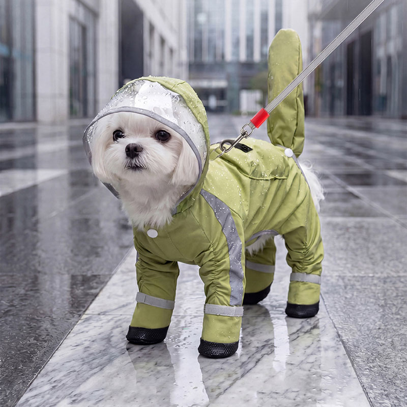 Capa de chuva impermeável para - Dog Raincoat avaliação e preço