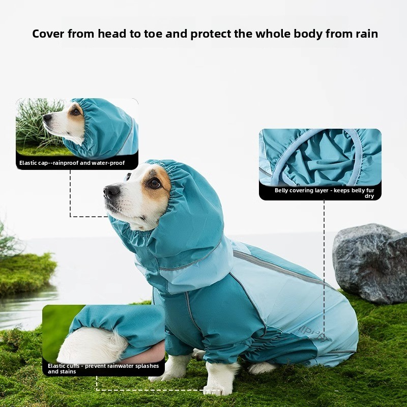 Capa de Chuva Impermeável Colo - Dog Raincoat avaliação e preço
