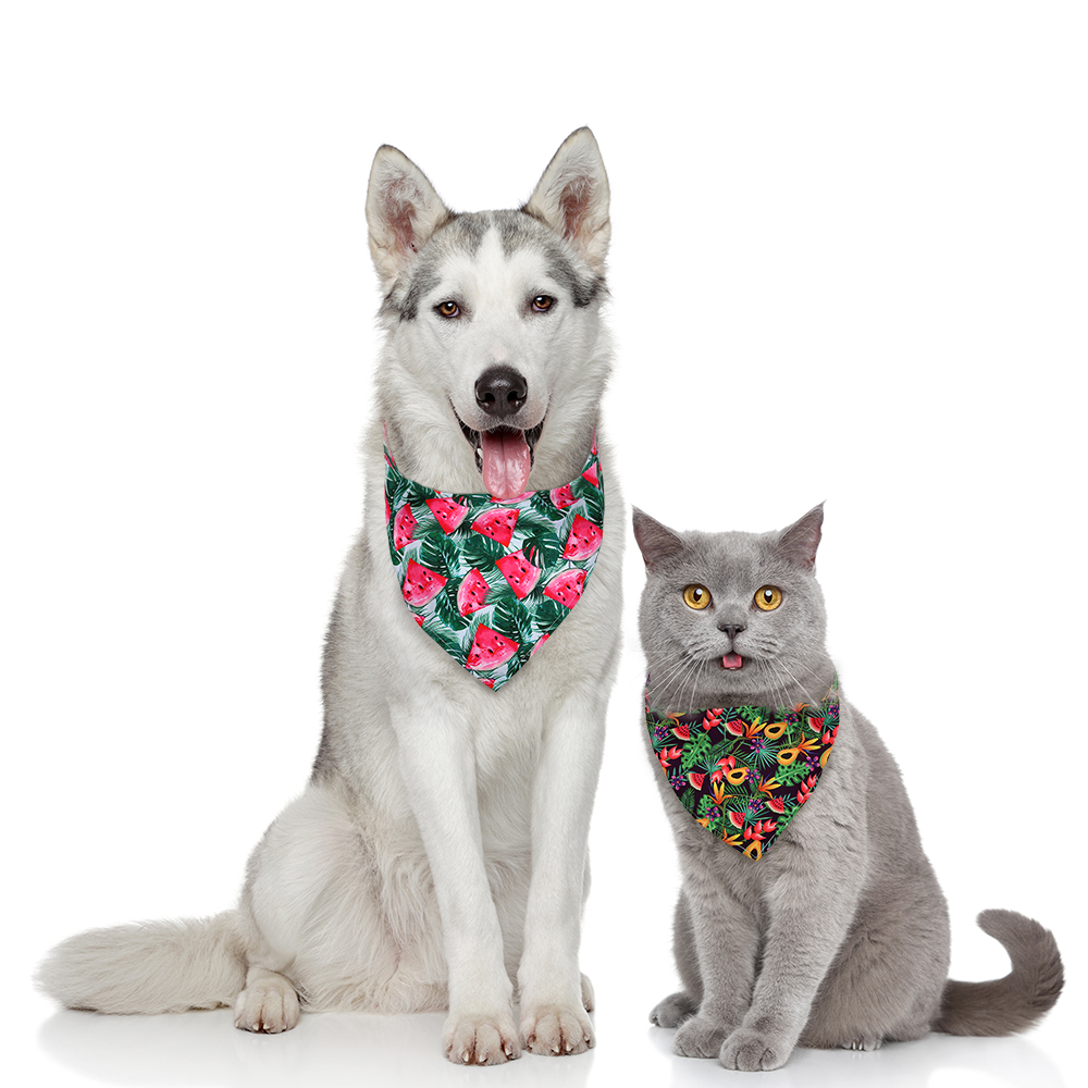 50 pçs cão bandana verão estil - Pet Supplies In Bulk avaliação e preço
